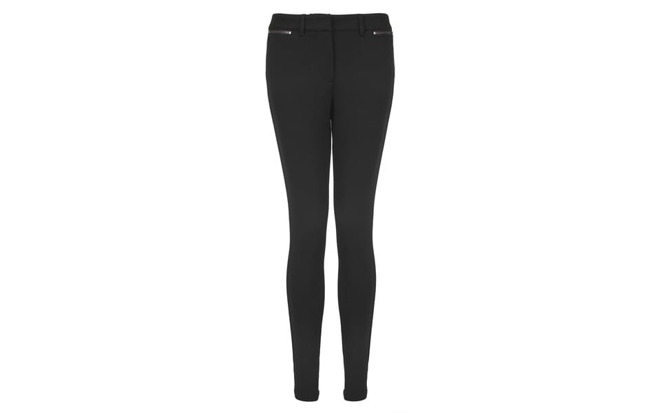 Skinny fitr ponte trousers